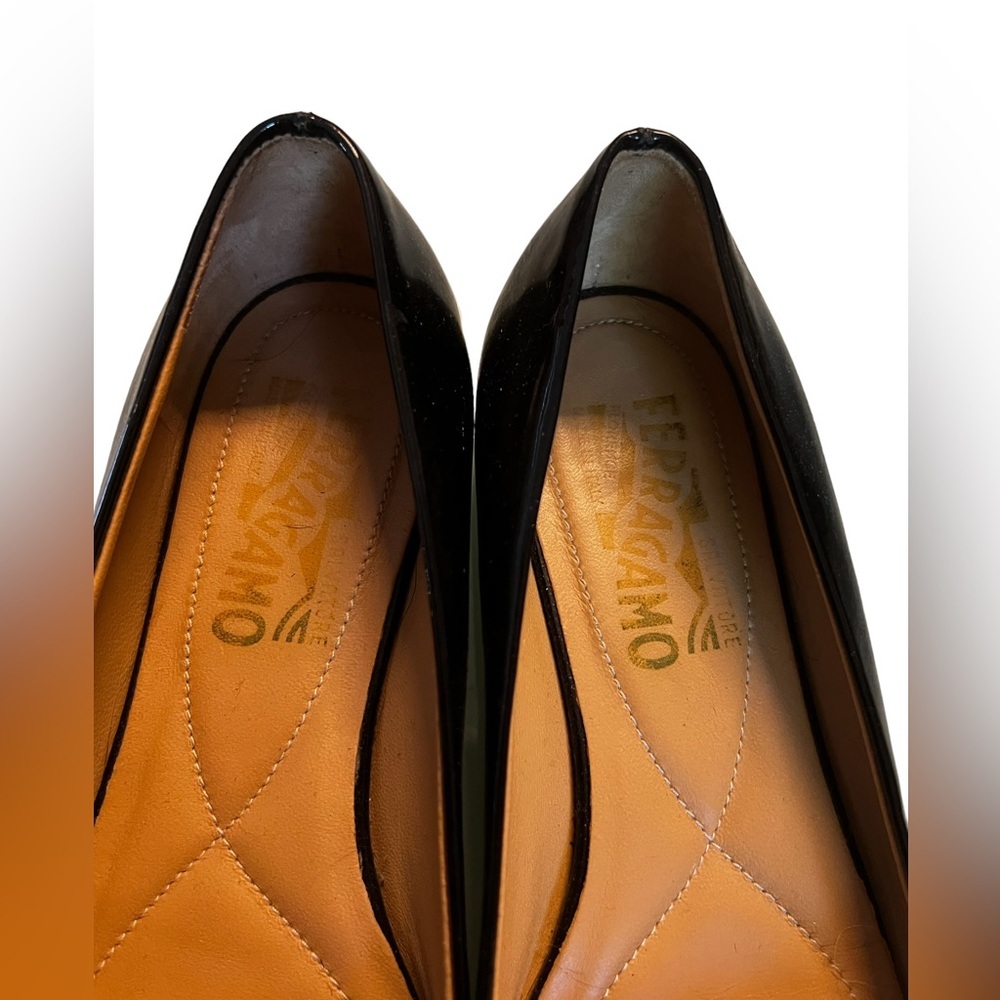 Salvatore Ferragamo -flat dress shoes size 5 - Picture 4 of 5